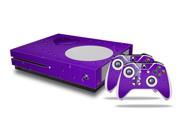 Raining Purple Skin Bundle Skin fits XBOX One S System