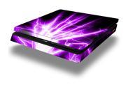 Lightning Purple Skin fits Sony PS4 Slim Gaming Console