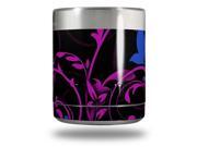 Twisted Garden Hot Pink Blue Skin Wrap fits Yeti Lowball YETI NOT INCLUDED Twisted Garden Hot Pink Blue Skin Wrap fits Yeti Lowball YETI NOT INCLUDED