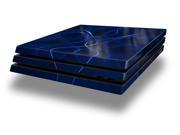 Abstract 01 Blue PS4 Pro Skin fits Sony Playstation 4 Console