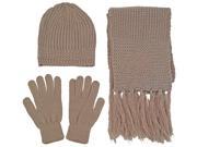 Wholesale 12 Pack Assorted Acrylic Knit Beanie Hat Scarf Gloves Winter Set Great Christmas Gift