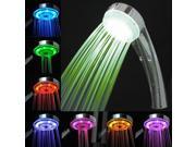 AMC LED Bathroom Shower Head Lights up in 7 Colors with Automatic Changing
