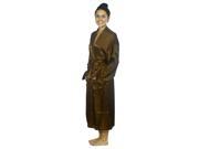 Simplicity Unisex Comfortable Kimono Bathrobe Long Sleeve Night Robe Gown Sleepwear