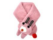 New Children Cute Lovely Cartoon Rabbit Winter Warm Wool Scarf