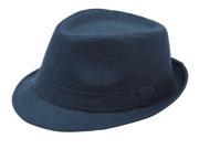 Simplicity Men s Manhattan Fedora Hat Navy Cap