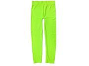 Child Kids Soft Comfortable Leggings Pants Trouser Tights Stretch Waist Green S M