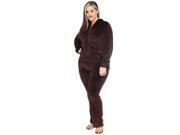 Plus Size 2 piece Velour Sweatshirt Drawstring Pant Lounge Set Track Suit