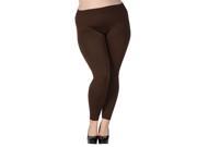 Women Solid Color Stretchy Ankle Length Legging Pants Trousers