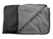 Simplicity 4 in 1 Waterproof Backing Camping Mat Picnic Blanket 50 x 60 Outdoor Beach Pad Rug Black Grey