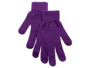 High Quality Winter Warm Fleece Gloves Purple