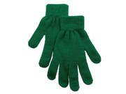 High Quality Winter Warm Fleece Gloves Green
