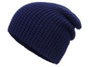 Simplicity Men s Baggy Beanie Oversize Winter Ski Hat Slouchy Skull Cap Blue