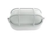 SUNLITE ODI1030 WHITE OVAL WALL MOUNT OUTDOOR FIXTURE