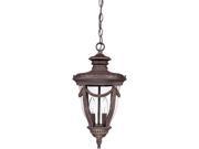 Nuvo Philippe 2 Light Hanging Lantern w Seeded Glass