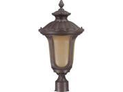 Nuvo Beaumont ES 1 Light Medium Post Lantern 1 18w GU24 Lamp Included