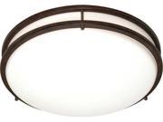 Nuvo Glamour 3 Light Cfl 17 inch Flush Mount 3 18w GU24 Lamps Included