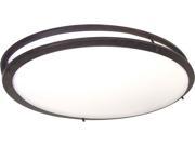 Nuvo Glamour 2 Light Cfl 32 inch Oval Flush Mount 2 36W Fluorescent