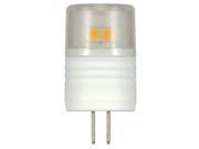 Satco S9220 2.3 Watt 3000K T3 Replacement G4 Base LED Light Bulb