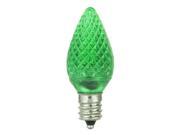 SUNLITE 0.4W 120V C7 E12 Green 3LED Light Bulb x 6 Pieces