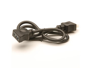 PRIORI Black 36 Inch Extension Cable for T2 Under Cabinet Light