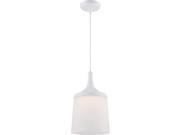 Denny LED Pendant Fixture w Frosted Glass