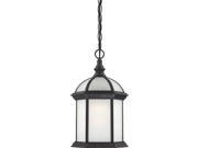 Boxwood ES 1 Light 14 Outdoor Hang W Frosted Glass Bulb Included