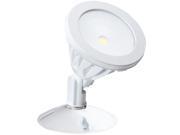 Single Head COB Flood Light 8.4 Watts White Finish