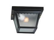 Sunlite ODI1095 2 light 60w black porch fixture