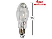 BulbAmerica 175 watts U Med metal halide light bulb x 6 pcs