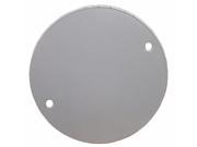 4in. Round Weatherproof Covers Blank Gray