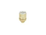 Satco 80 1227 13w GX23 and GX23 2 Fluorescent Bright Gilt Socket