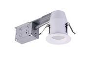3 Inch E Pro White LED Recessed Down Light w Remodel Housing