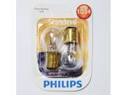 Philips 1034 - 12.8V S8 BAY15d base Automotive Light Bulb - 2 pk Philips 1034 - 12.8V S8 BAY15d base Automotive Light Bulb - 2 pk