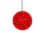 Vickerman W121803 150Lt x 10 in. Red Twinkle Star Sphere