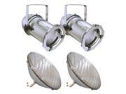 2 pcs. PAR56S 2 pcs. BulbAmerica 500PAR56 NSP Bulbs PD