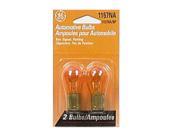 GE 1157 NA Amber 27w 12.8v S8 Automotive lamp 2 Bulbs