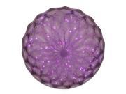 30Lt x 6 LED Purple Crystal Ball Outdoo