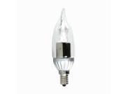 Ushio LED 3 Watt 2700K CA10 E12 Base Utopia Candle Light Bulb