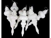 7 White Finial 4 Finish Asst 8 Bx