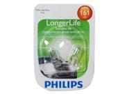 2PK Philips 161LL 3w 12v T3.25 Wedge base Automotive Long Life Bulb