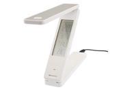 iLamp B91267 Folding LED Desk Wall lamp with Digital Calendar Temperature and Alarm Clock
