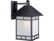 Drexel 1 LT 10 Outdoor Wall Fixture w Frosted Seed Glass