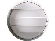 2 Light Cfl 10 Round Cage Wall Fixture 2 9W Twin Tube Incl