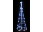 9 Blue LED Lightshow Tree