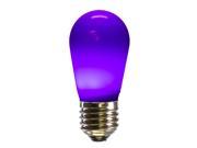 S14 LED Purple Ceramic Bulb E26 NK Base