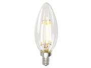 3.2W C35 LED Dimmable Warm White 2700K E12 base Bulb