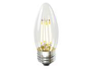 3.2W C35 LED NON Dimmable Warm White 2700K E26 base Bulb