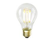 7W A19 LED Dimmable Warm White 2700K E26 base Bulb