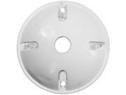4in. Round Weatherproof Covers One Hole 1 2in. White