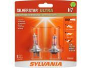 2-PK SYLVANIA H7 64210 SilverStar Ultra High Performance Halogen Headlight Bulb 2-PK SYLVANIA H7 64210 SilverStar Ultra High Performance Halogen Headlight Bulb